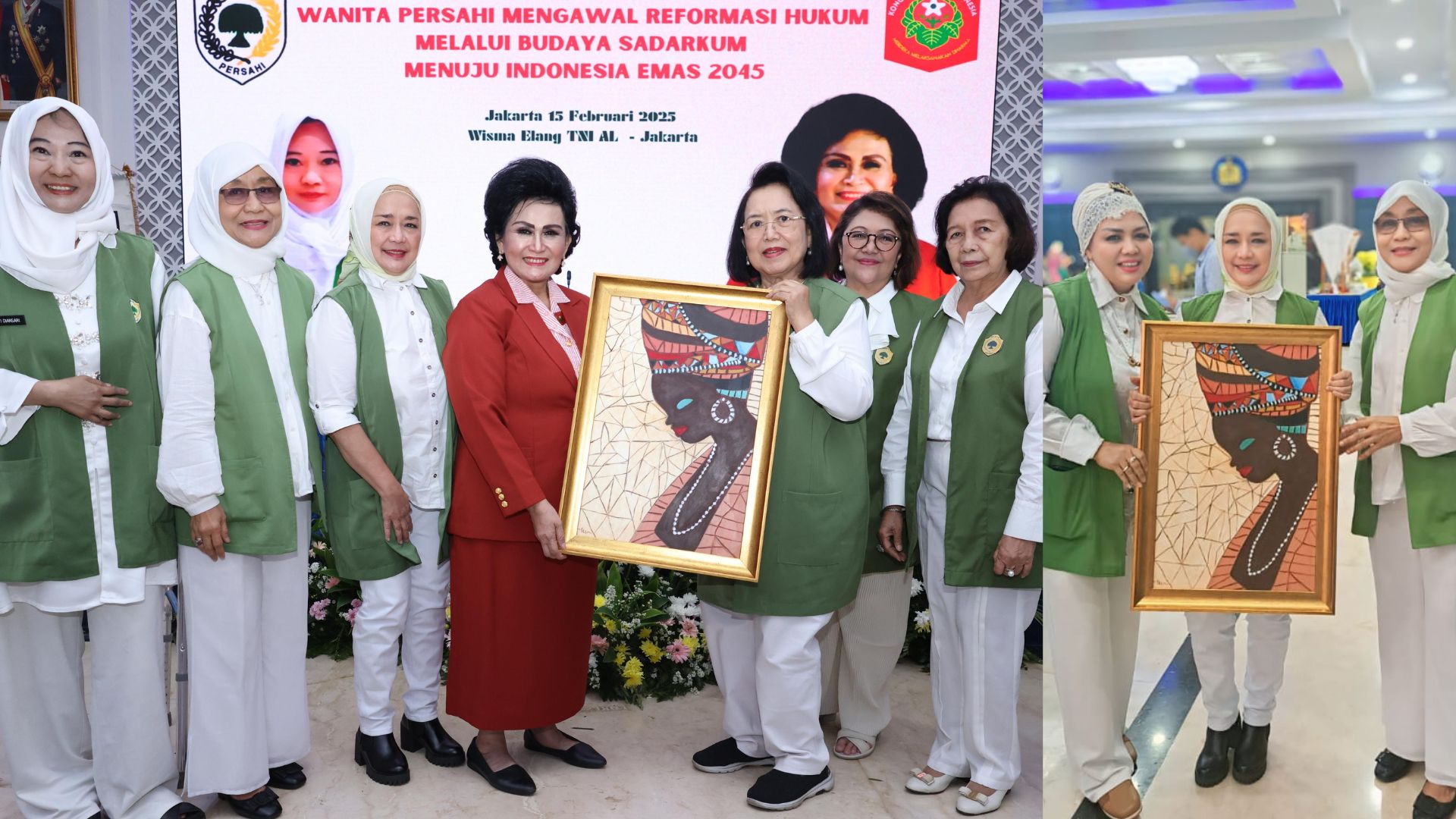 Karya seni dan apresiasi dalam kegiatan Wanita Persahi