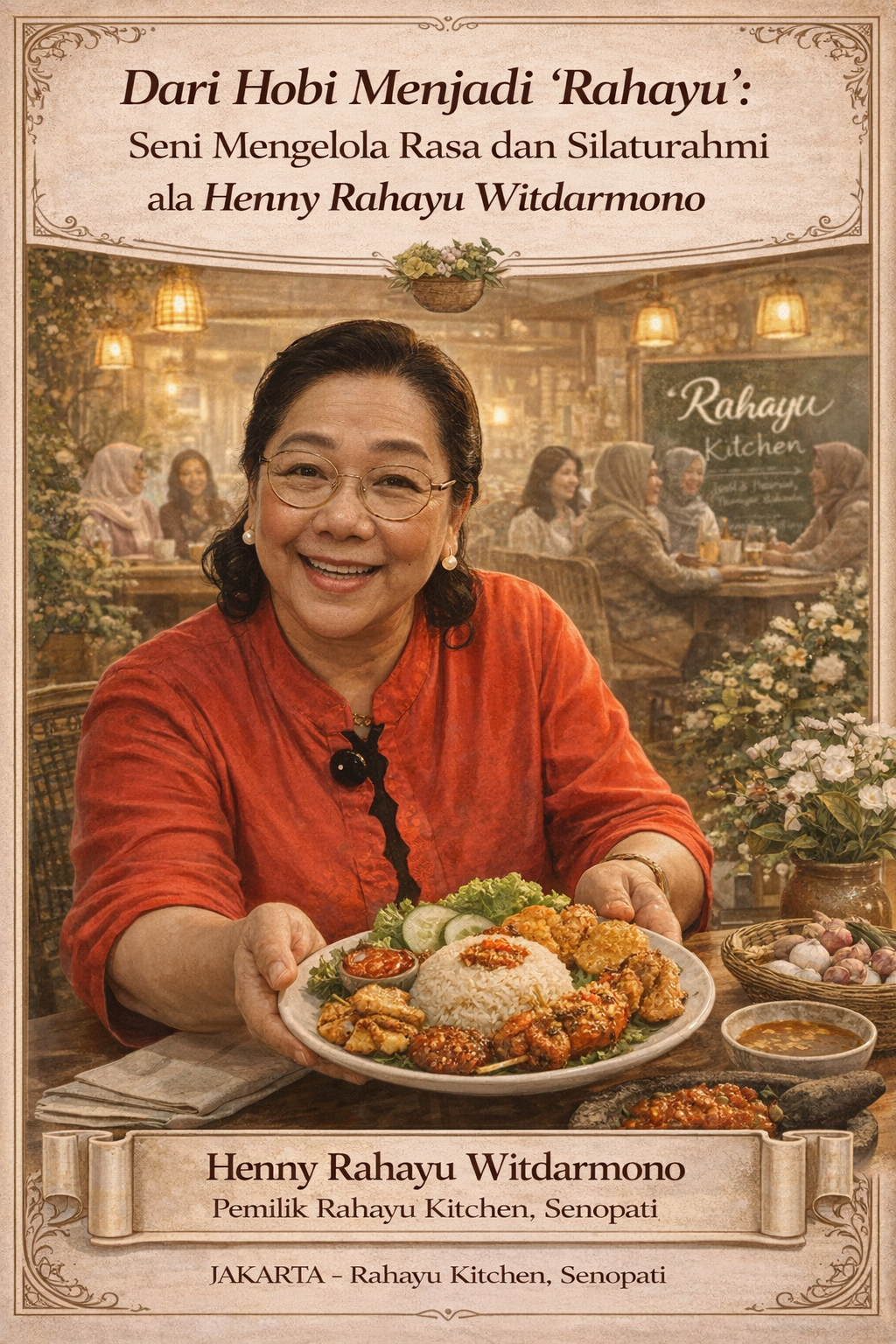 Kisah Rahayu Kitchen: Henny Rahayu, Silaturahmi, dan Komitmen Rasa