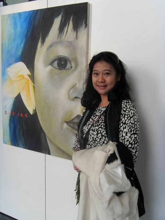Pameran Lukisan Karya Heridim di Gedung PBB di Geneva