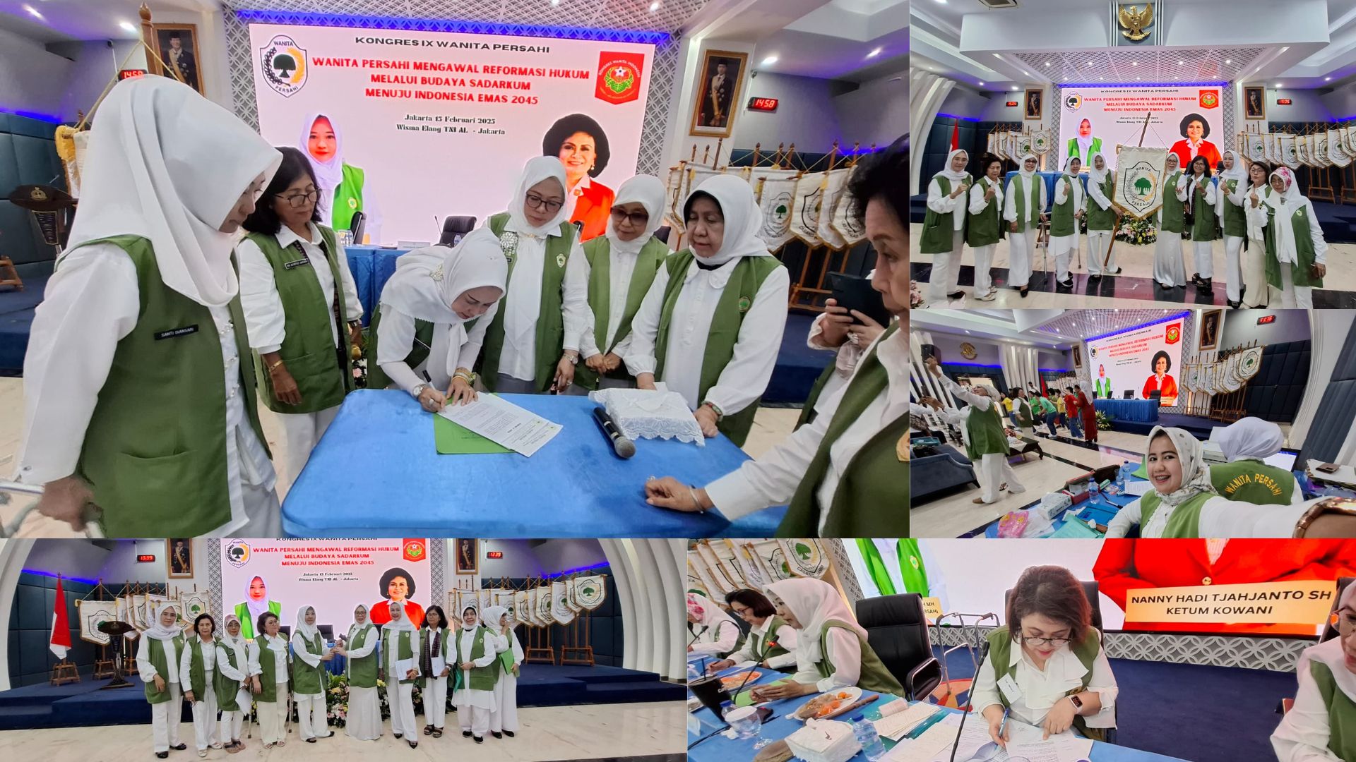 Pengukuhan Ketua Umum Wanita PERSAHI periode 2025-2030