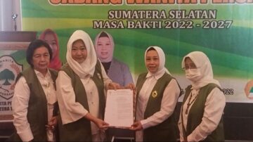 Perkuat Peran Perempuan, Wanita PERSAHI Sumsel Dilantik