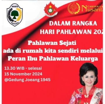 Pahlawan Sejati Ada Di Rumah Sendiri Melalui Peran Ibu 