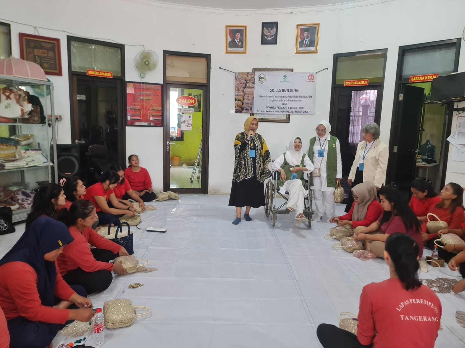 Wanita Persahi Beri Bekal Keterampilan untuk 150 Narapi