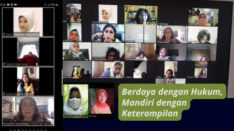 Wanita Persahi Gelar Penyuluhan SADARKUM dan Pelatihan Tas Rotan Brokat di Lapas Perempuan Tangerang