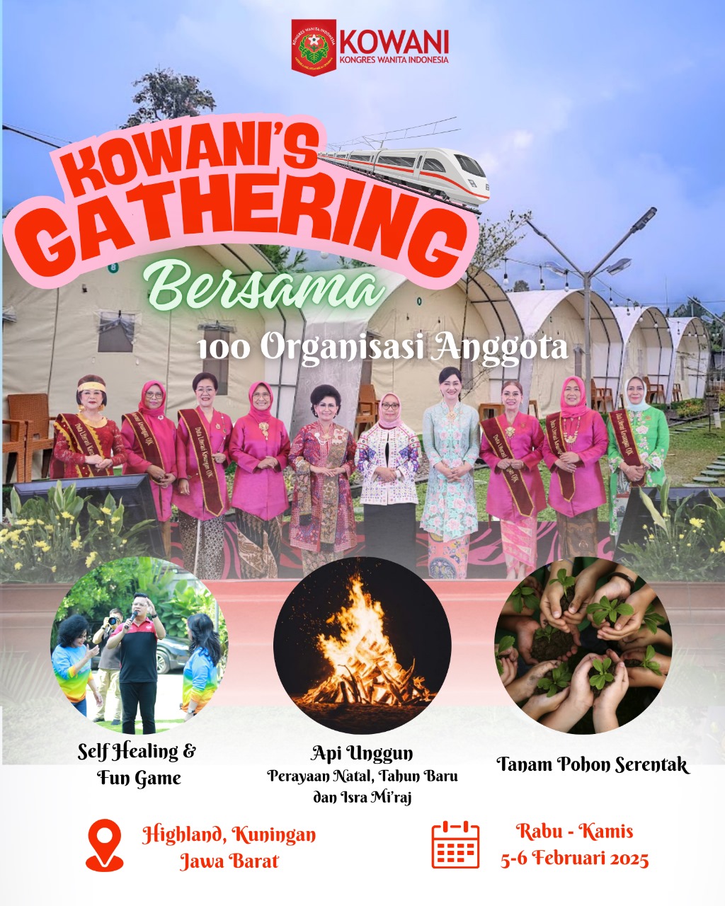 Kowani’s Gathering: Momentum Kebersamaan dan Kepe