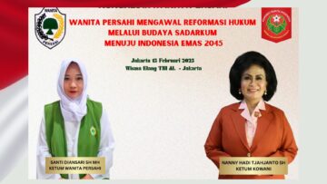 Kongres IX Wanita PERSAHI: Mengawal Reformasi Hukum mel