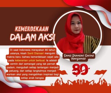 14 Rekor MURI, 80 Tahun RI: Santi Diansari dan Warisan 