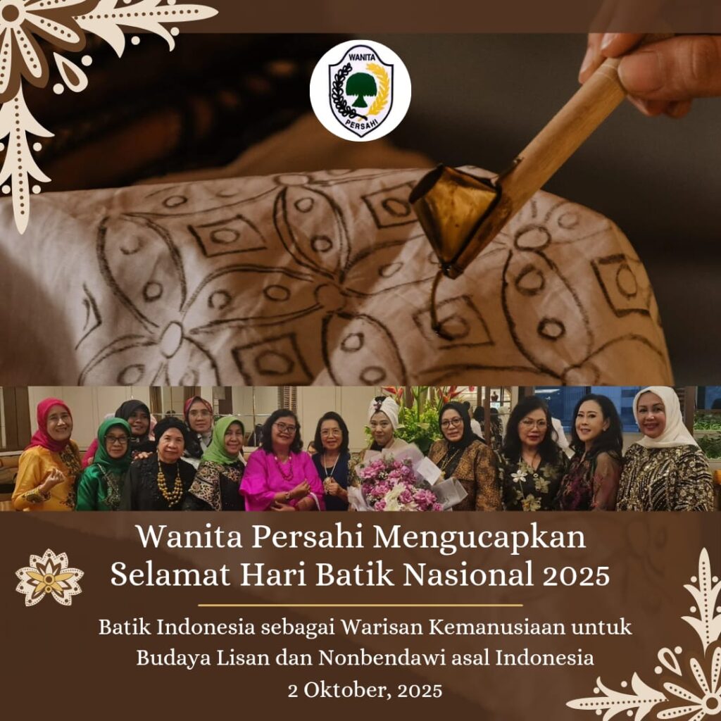 Wanita Persahi antusias menyambut hari batik 2 oktober 2025