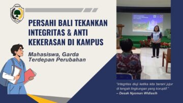 Persahi Bali Tekankan Integritas dan Anti Kekerasan di 