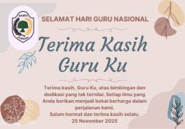 Terima Kasih Guru: Pelita Masa Depan Bangsa