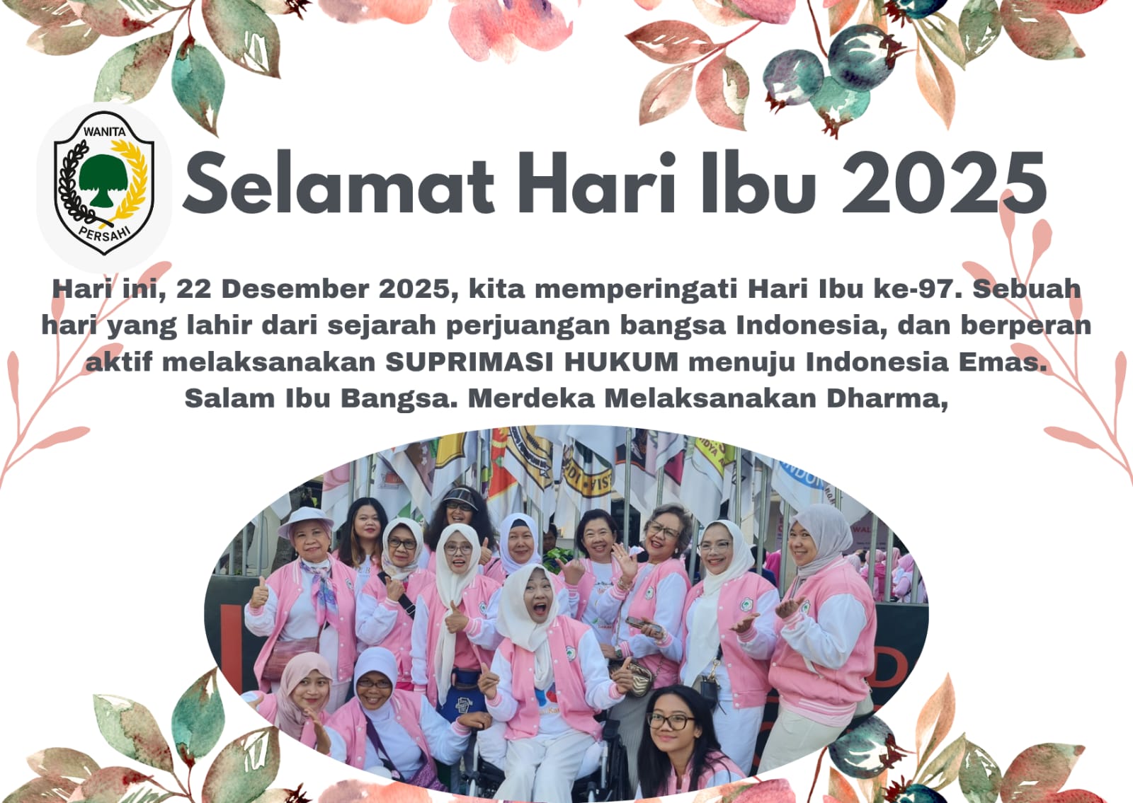 Hari Ibu: Momentum Pengabdian Perempuan untuk Bangsa