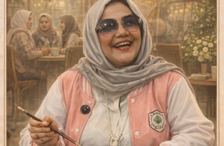 Melly Kemala Winta, optimis dengan tema lukisan skandalnya