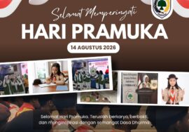 Hari Pramuka ke-65: Membangun Generasi Berkarakter